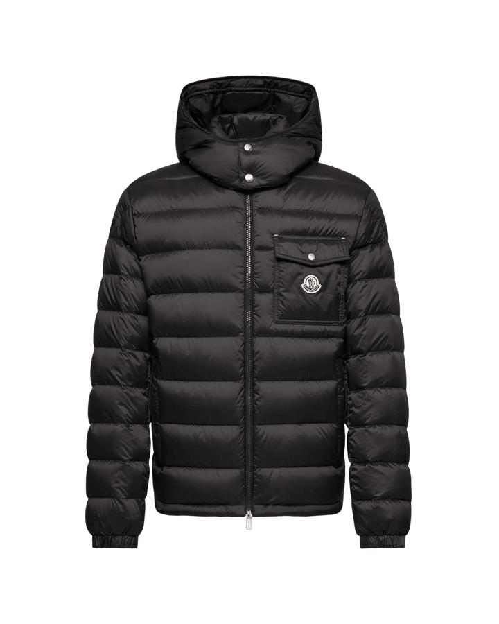MONCLER – Doudoune courte à capuche Verith Noir - Lothaire