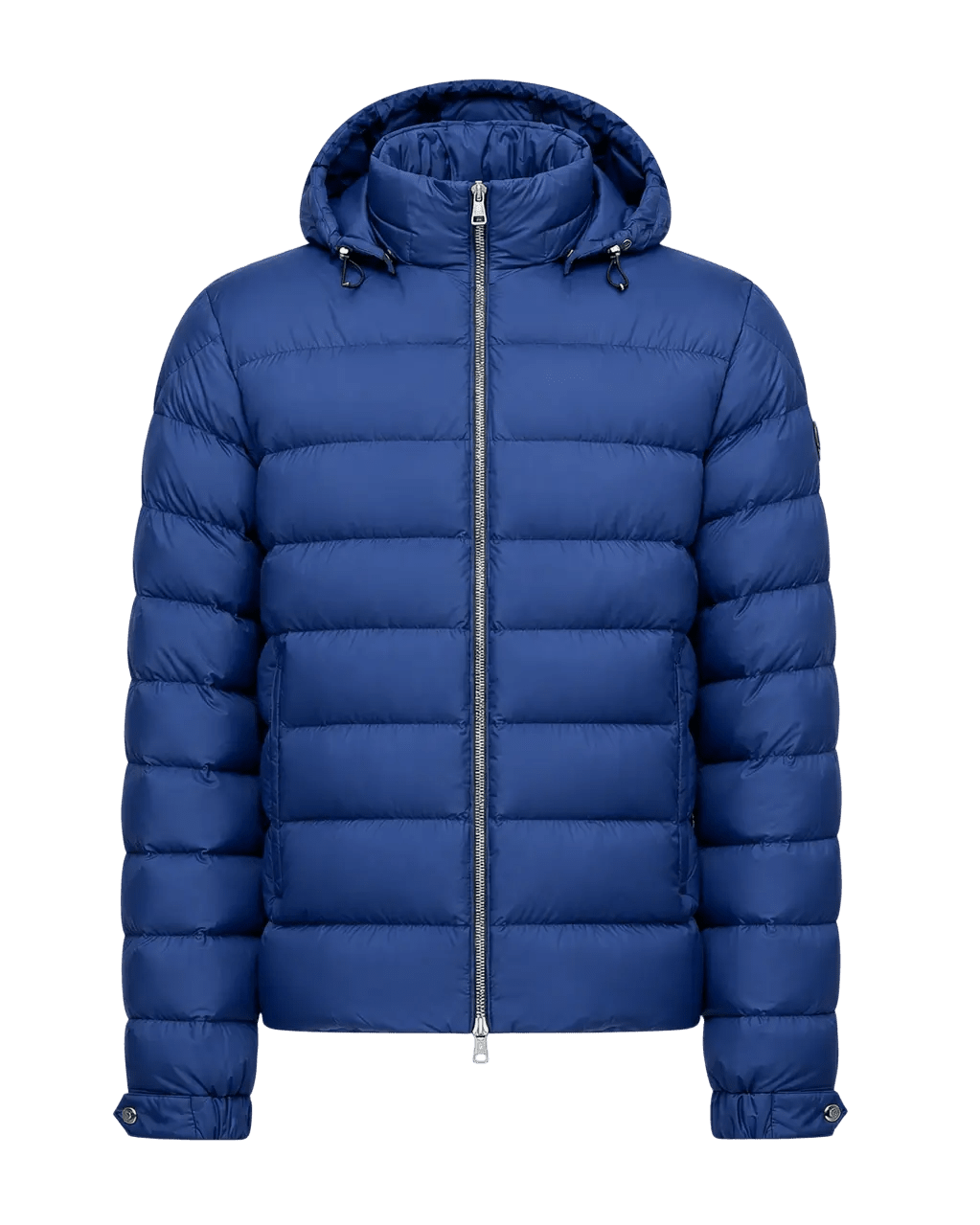 MONCLER - Doudoune courte Arneb à capuche Bleu - Lothaire