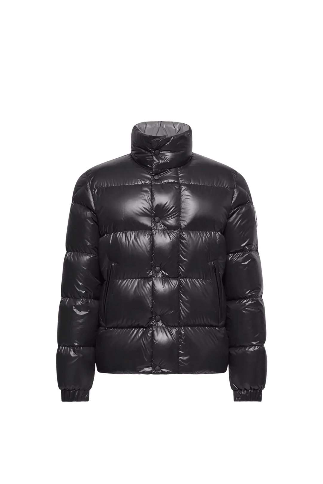 MONCLER - Doudoune courte Brendola laquée Noir - Lothaire