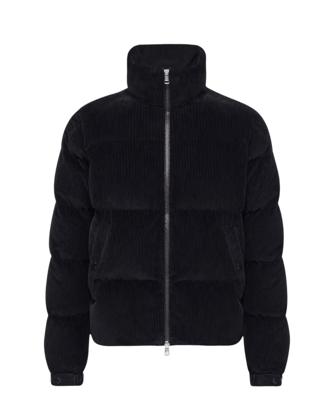 MONCLER - Doudoune courte Esparron en velours côtelé Bleu foncé - Lothaire