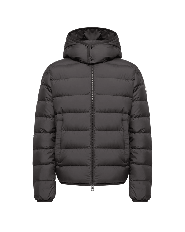 MONCLER - Doudoune courte Montbrocq à capuche Noir - Lothaire