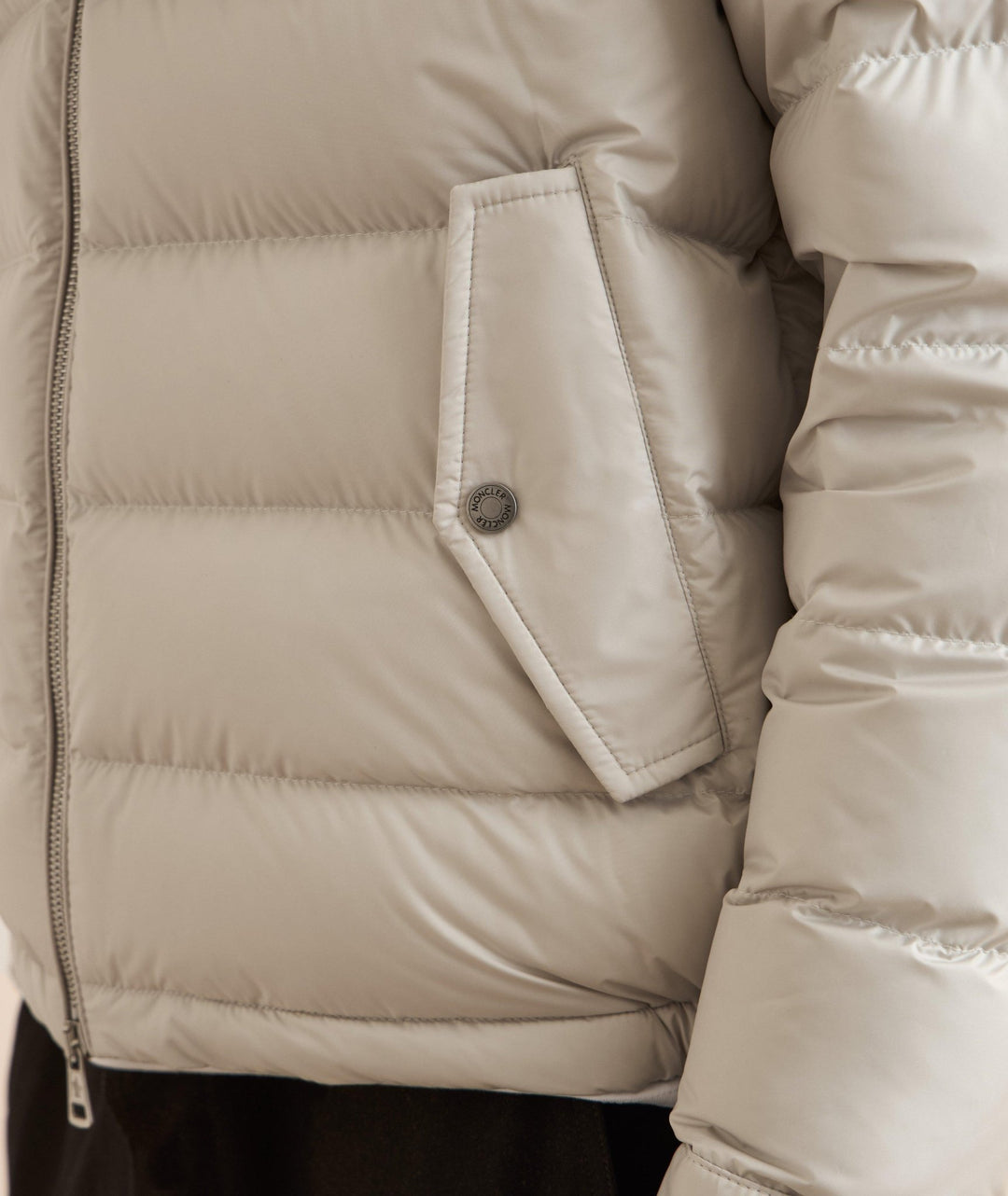 MONCLER – Doudoune courte Phrier Beige pierre - Lothaire