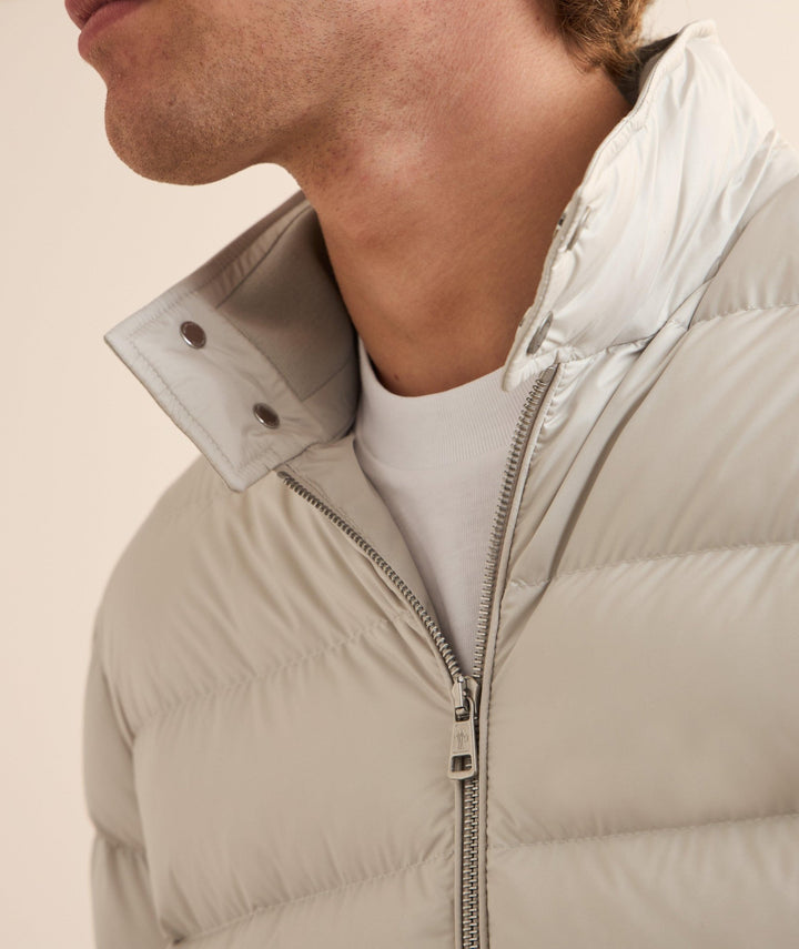 MONCLER – Doudoune courte Phrier Beige pierre - Lothaire