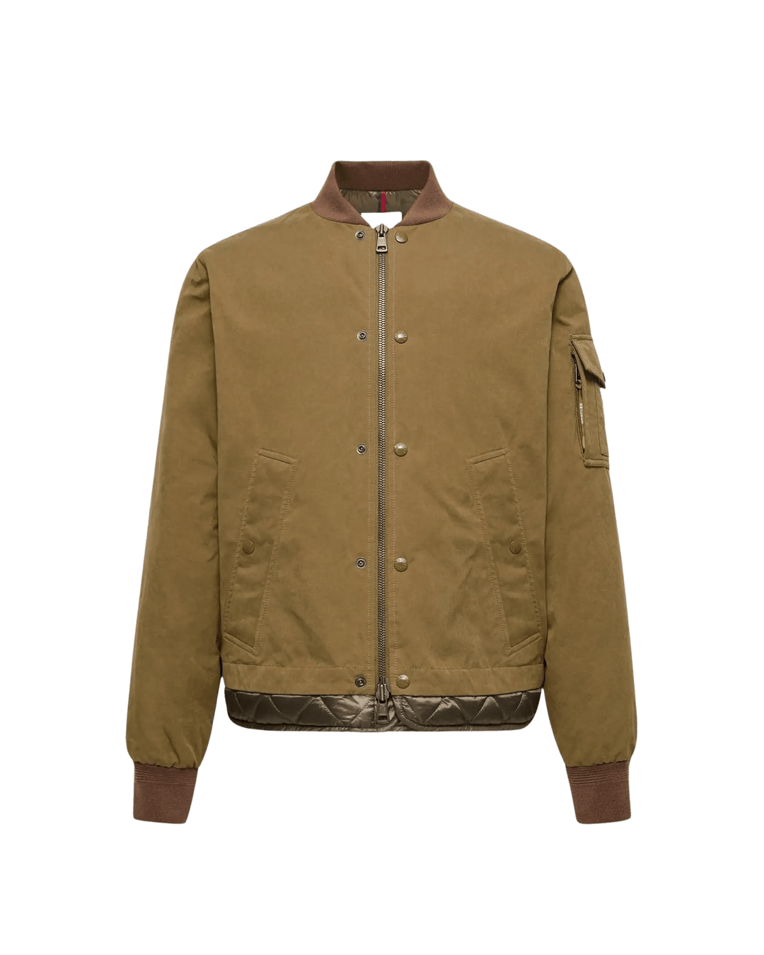 MONCLER - Doudoune courte Venclis en toile Beige - Lothaire