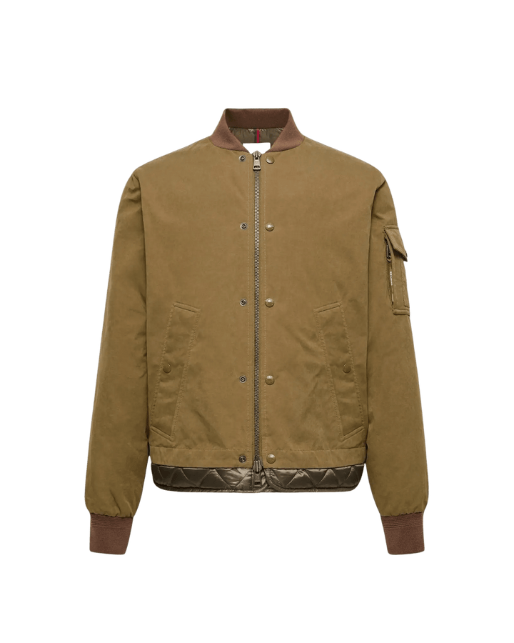 MONCLER - Doudoune courte Venclis en toile Beige - Lothaire