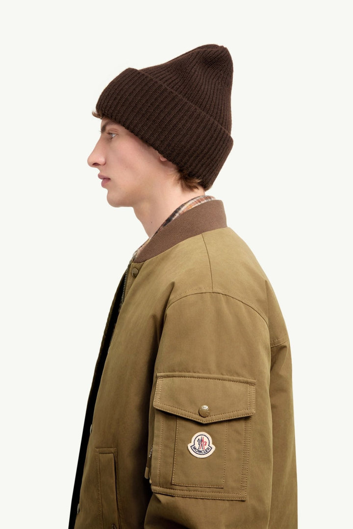 MONCLER - Doudoune courte Venclis en toile Beige - Lothaire