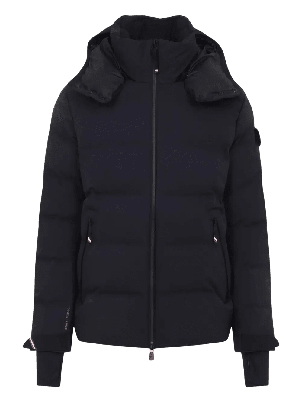 MONCLER - Doudoune de Ski à Capuche Bleu Marine - Lothaire