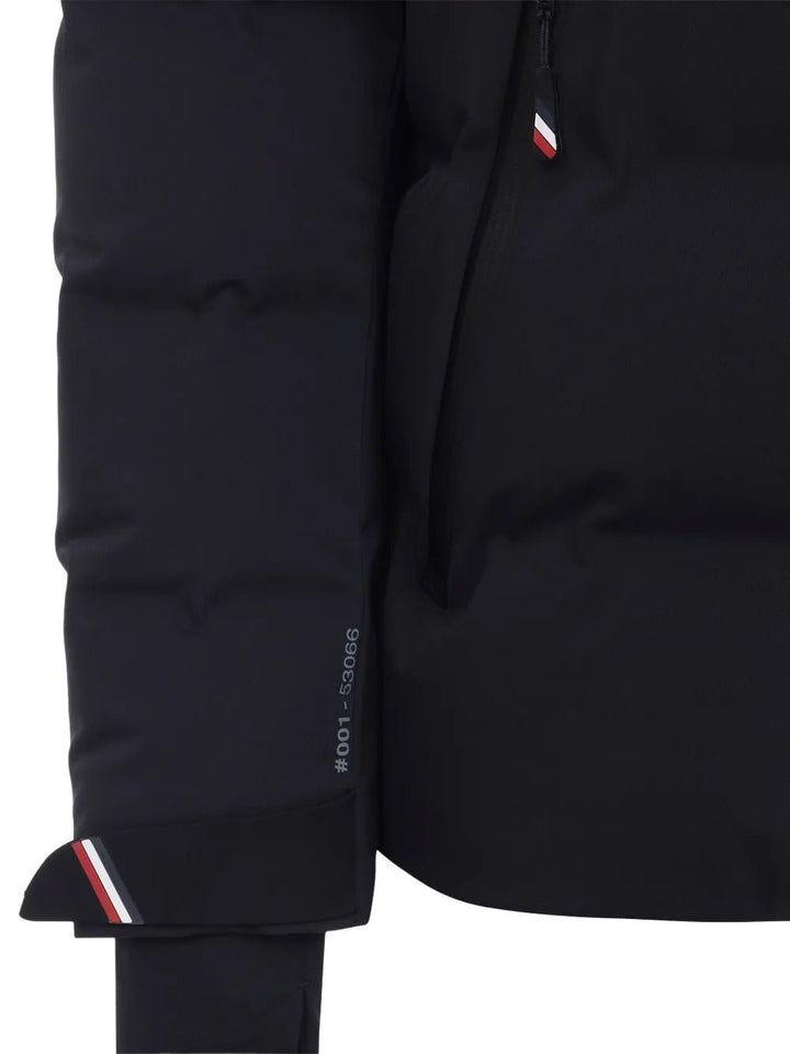 MONCLER - Doudoune de Ski à Capuche Bleu Marine - Lothaire