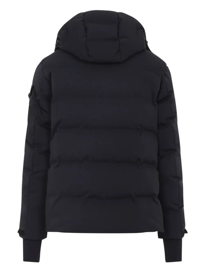 MONCLER - Doudoune de Ski à Capuche Bleu Marine - Lothaire