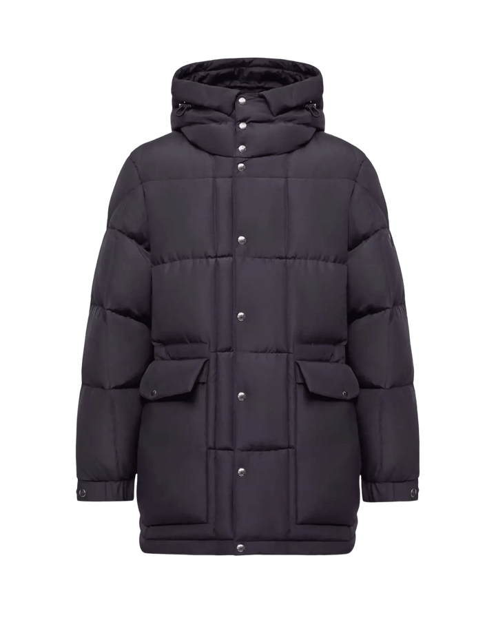 MONCLER - Doudoune Longue à Capuche Sylmara Bleu Foncé - Lothaire