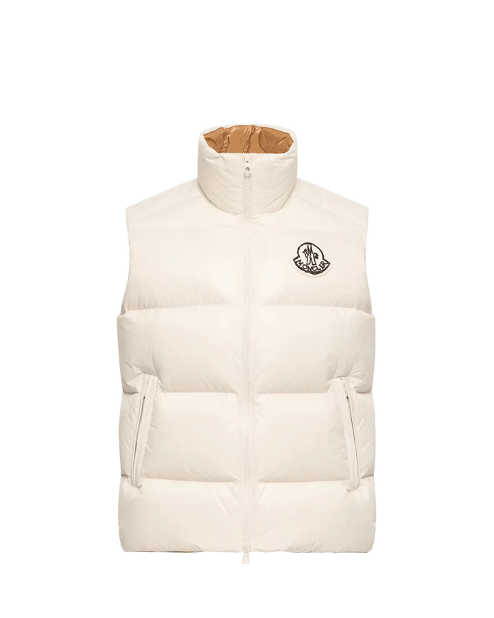MONCLER - Doudoune sans manches Belice Blanc ivoire - Lothaire