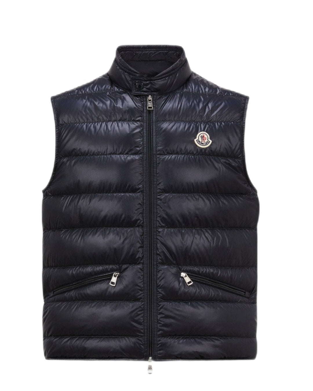 MONCLER - Doudoune sans manches Gui repliable bleu marine - Lothaire