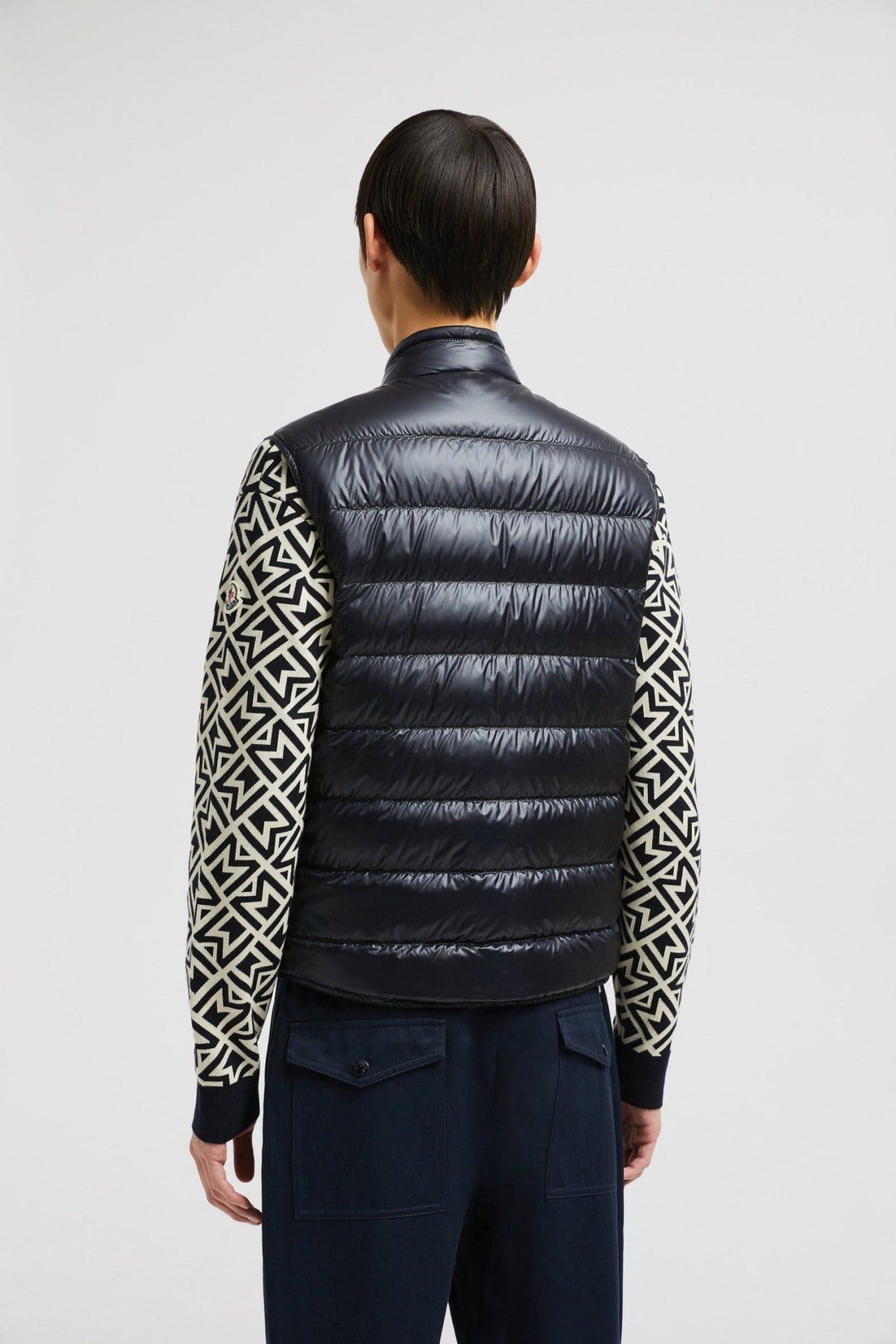 MONCLER - Doudoune sans manches Gui repliable bleu marine - Lothaire