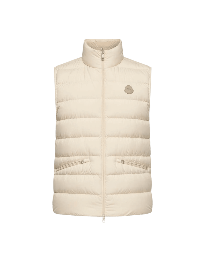 MONCLER - Doudoune sans Manches Lechtal Beige clair - Lothaire