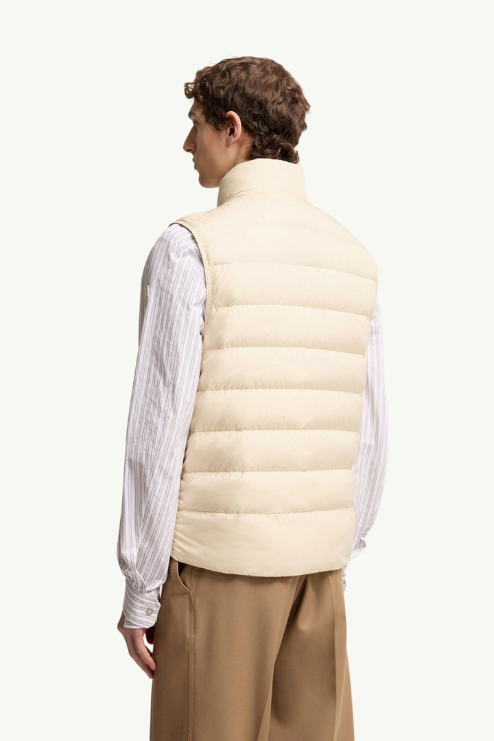 MONCLER - Doudoune sans Manches Lechtal Beige clair - Lothaire