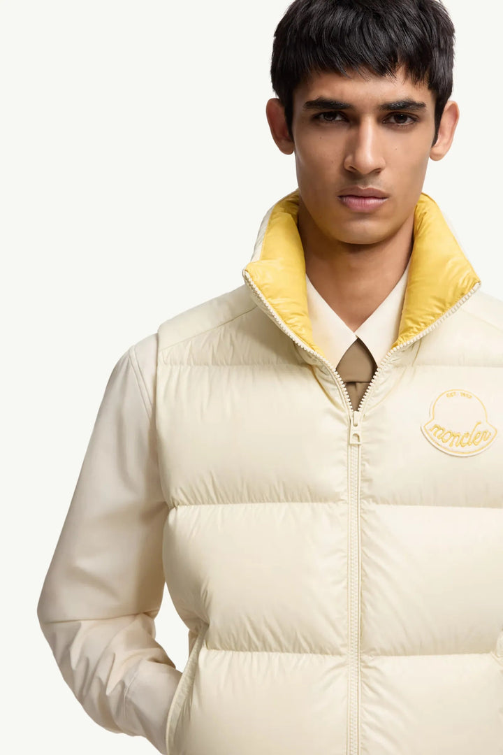 MONCLER - Doudoune sans manches Lipsi écru - Lothaire