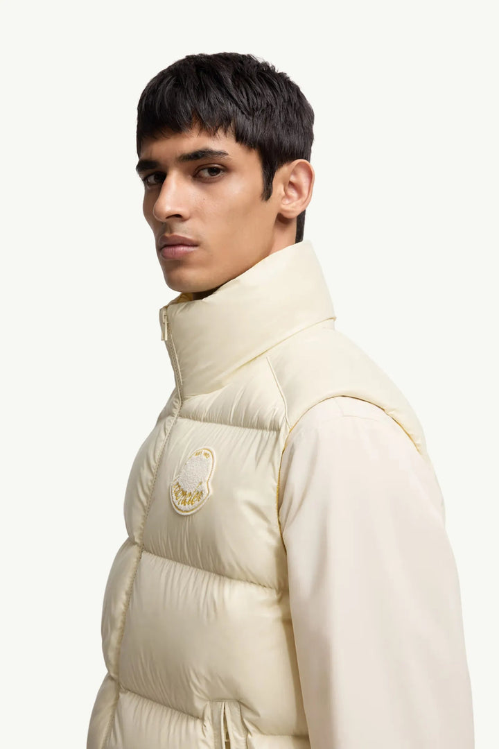 MONCLER - Doudoune sans manches Lipsi écru - Lothaire