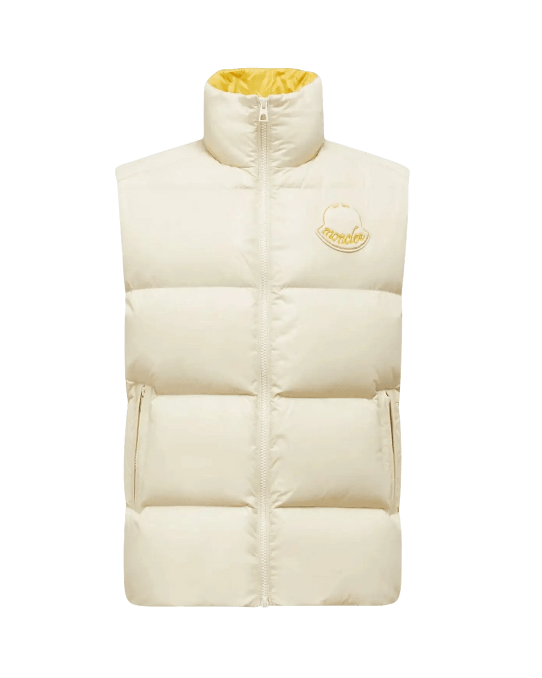 MONCLER - Doudoune sans manches Lipsi écru - Lothaire