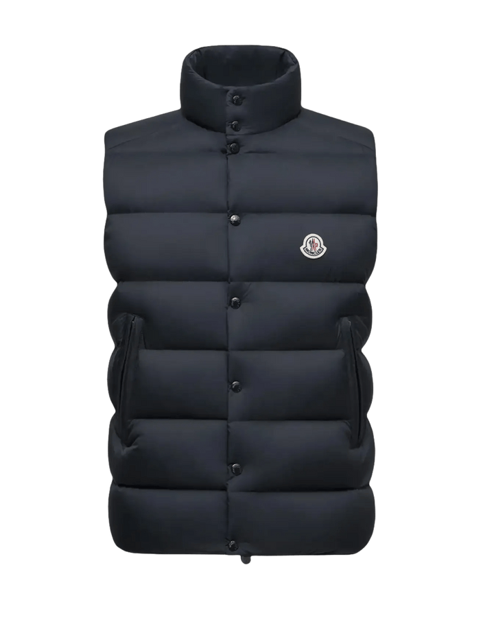 MONCLER - Doudoune sans manches Tibb bleu - Lothaire