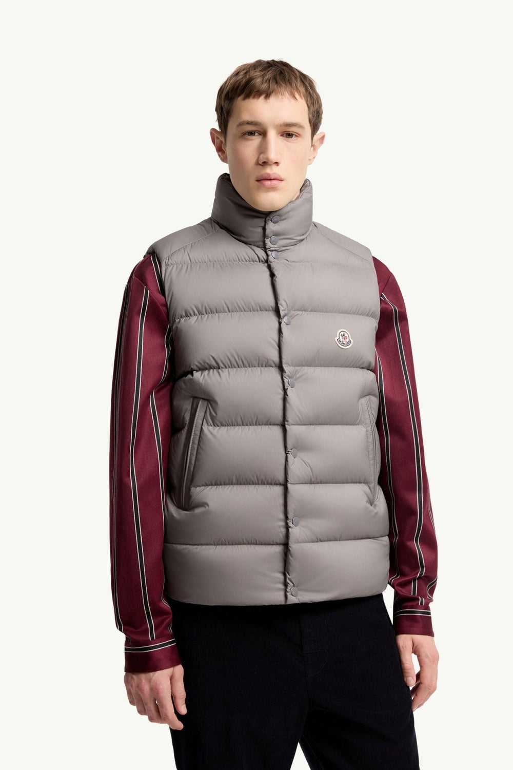 MONCLER – Doudoune sans manches Tibb Grise - Lothaire
