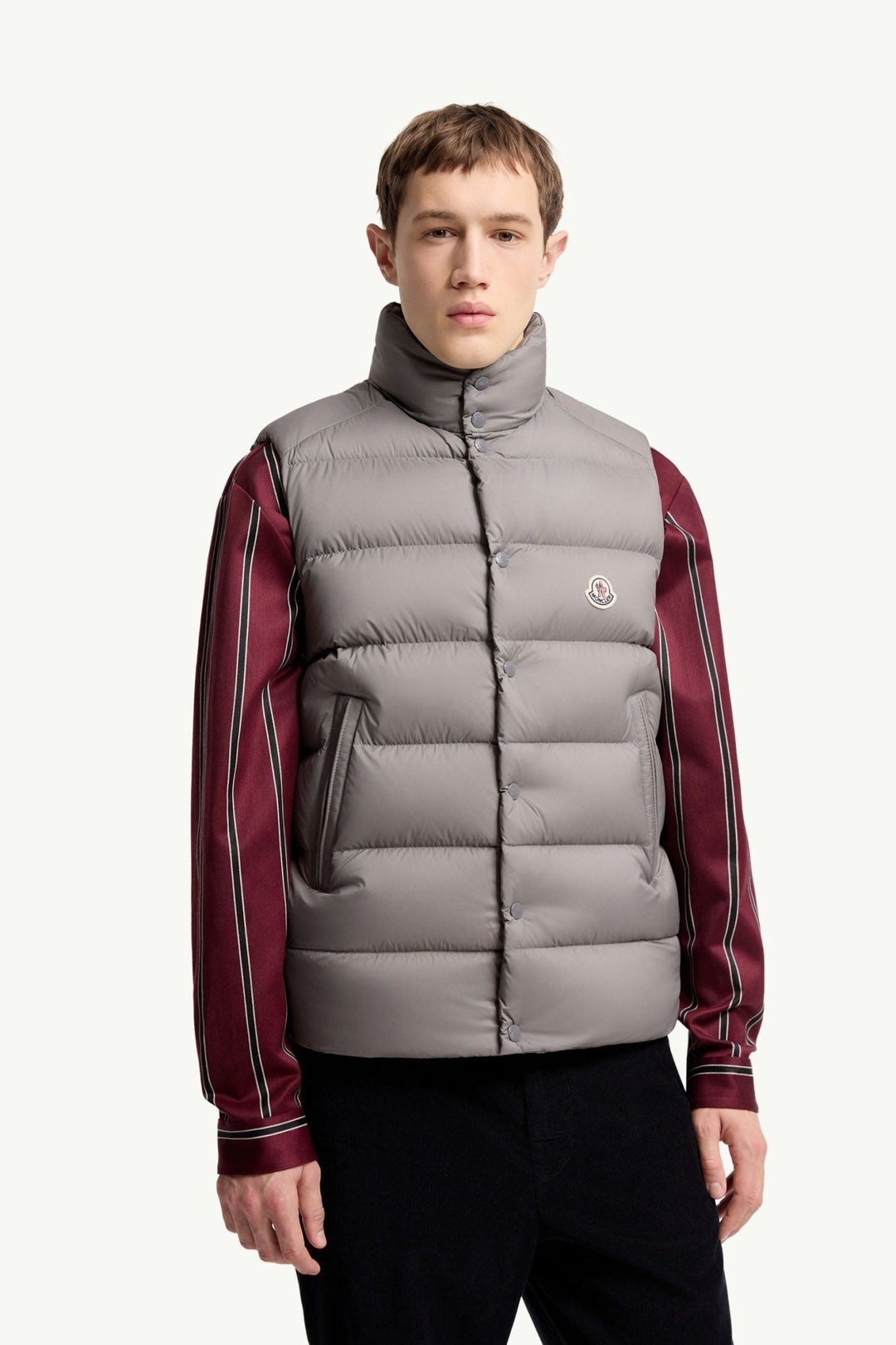 MONCLER – Doudoune sans manches Tibb Grise - Lothaire