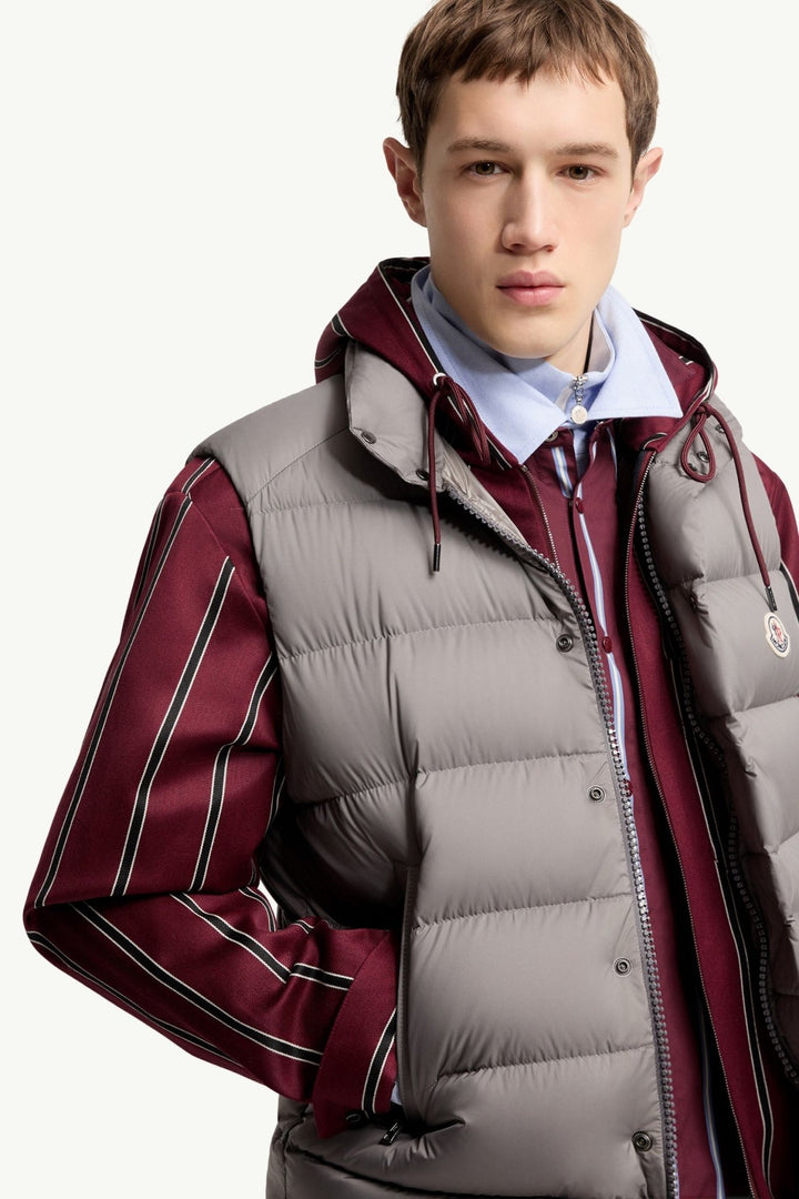 MONCLER – Doudoune sans manches Tibb Grise - Lothaire