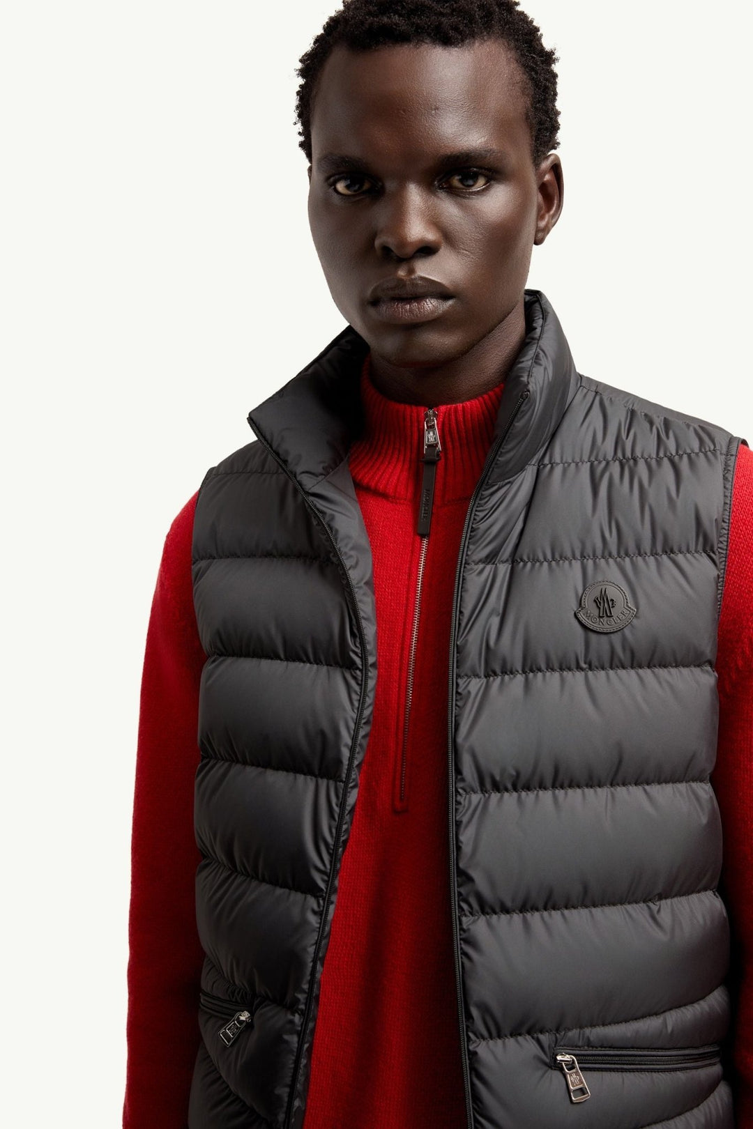 MONCLER – Doudoune sans manches Treompan Noir - Lothaire