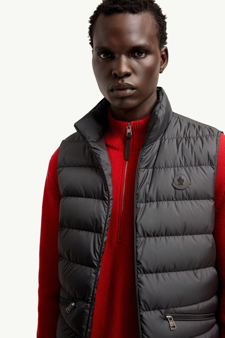MONCLER – Doudoune sans manches Treompan Noir - Lothaire