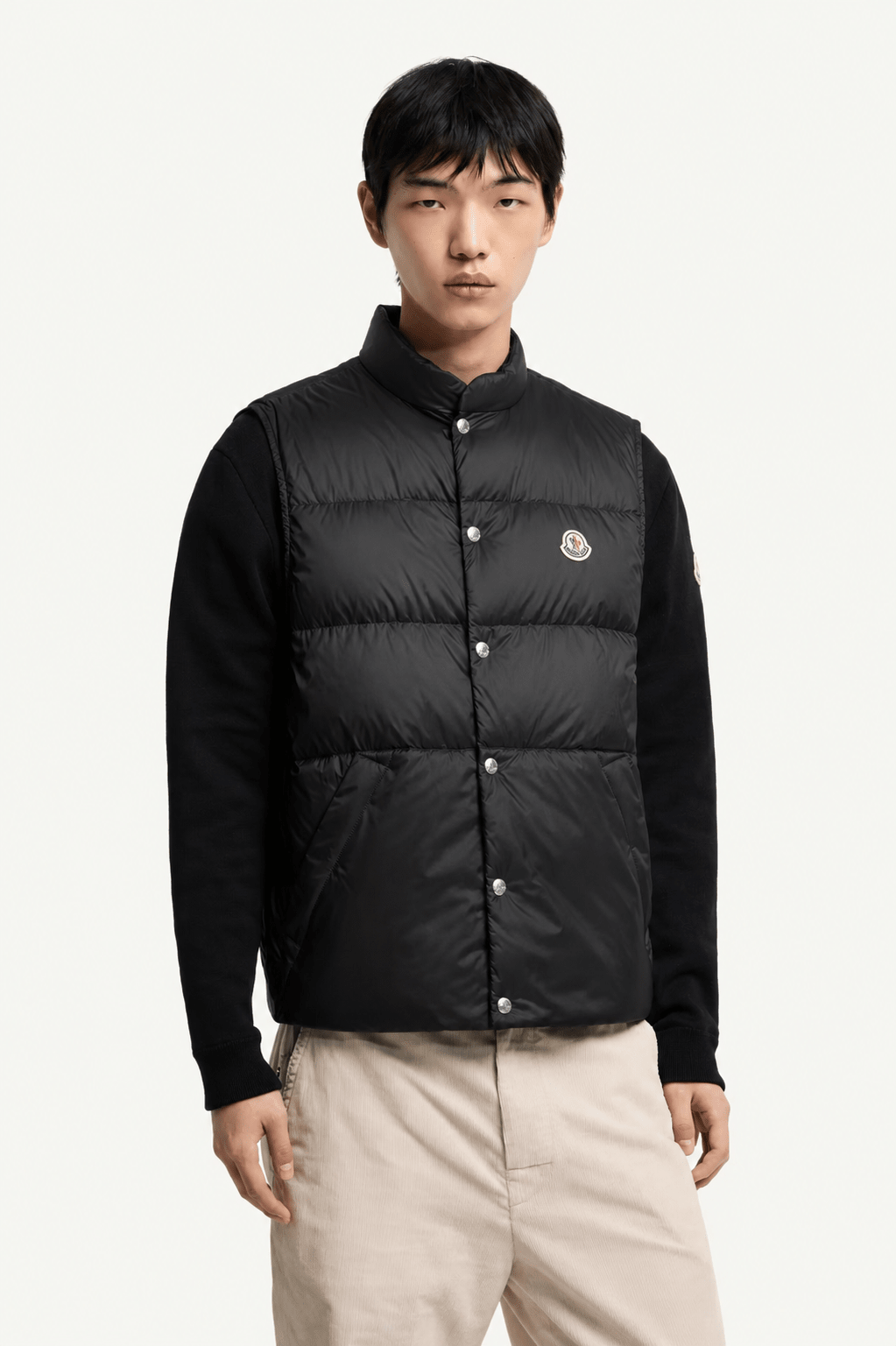 MONCLER – Doudoune sans manches Tuquerouye Noir - Lothaire