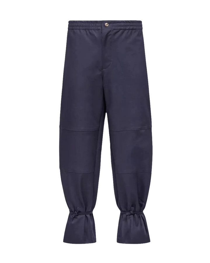 MONCLER GENIUS - Pantalon en gabardine de coton Moncler x Gilga Farm by Donald Glover bleu - Lothaire