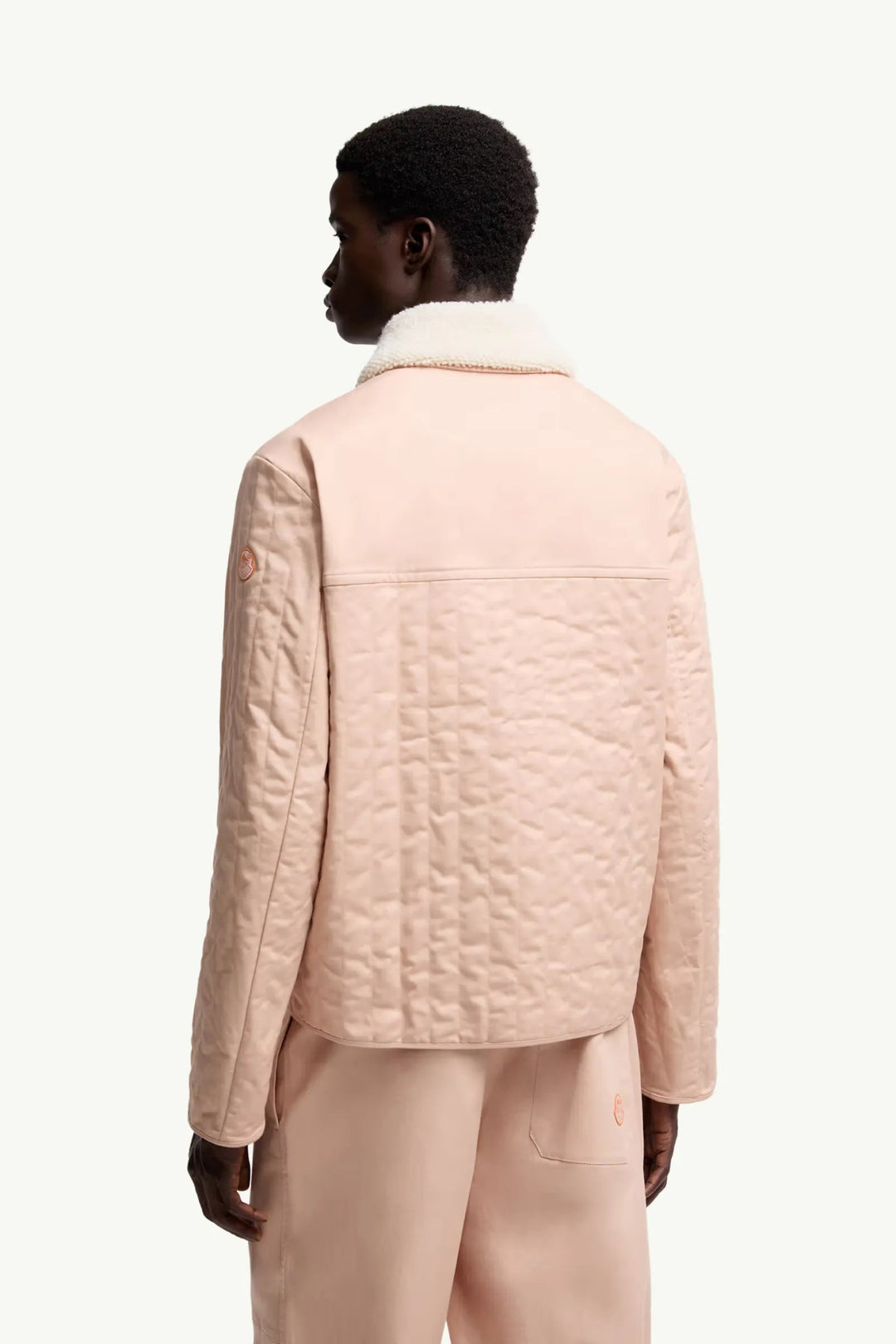 MONCLER GENIUS - Veste - chemise matelassée Kishus Moncler x Gilga Farm by Donald Glover rose - Lothaire