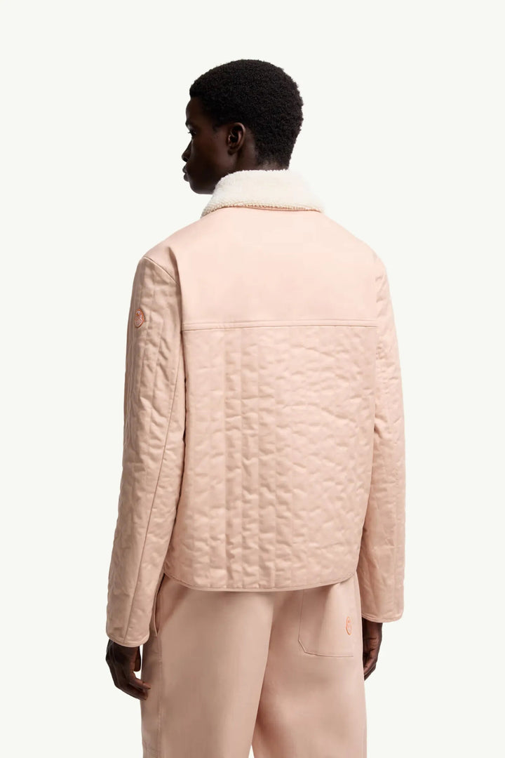 MONCLER GENIUS - Veste - chemise matelassée Kishus Moncler x Gilga Farm by Donald Glover rose - Lothaire