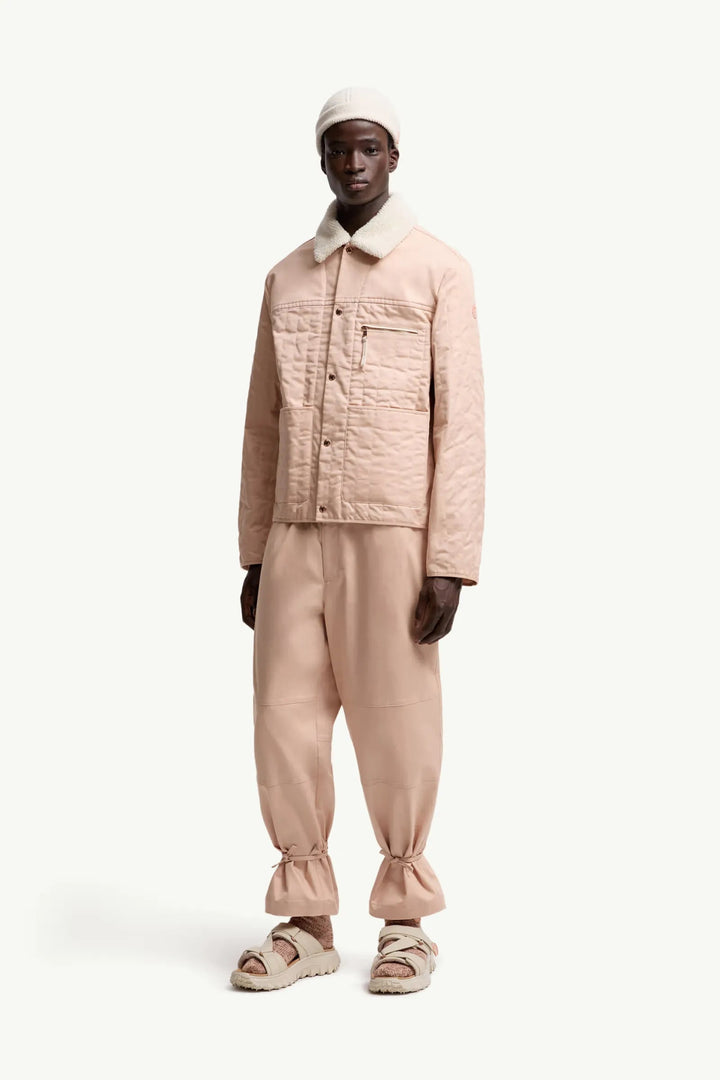 MONCLER GENIUS - Veste - chemise matelassée Kishus Moncler x Gilga Farm by Donald Glover rose - Lothaire