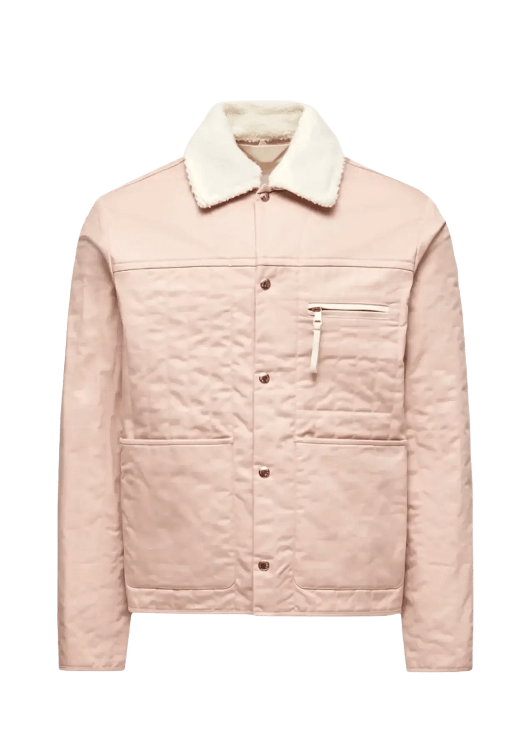MONCLER GENIUS - Veste - chemise matelassée Kishus Moncler x Gilga Farm by Donald Glover rose - Lothaire