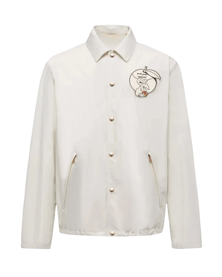 MONCLER GENIUS - Veste - chemise Satsuma Moncler x Gilga Farm by Donald Glover écru - Lothaire