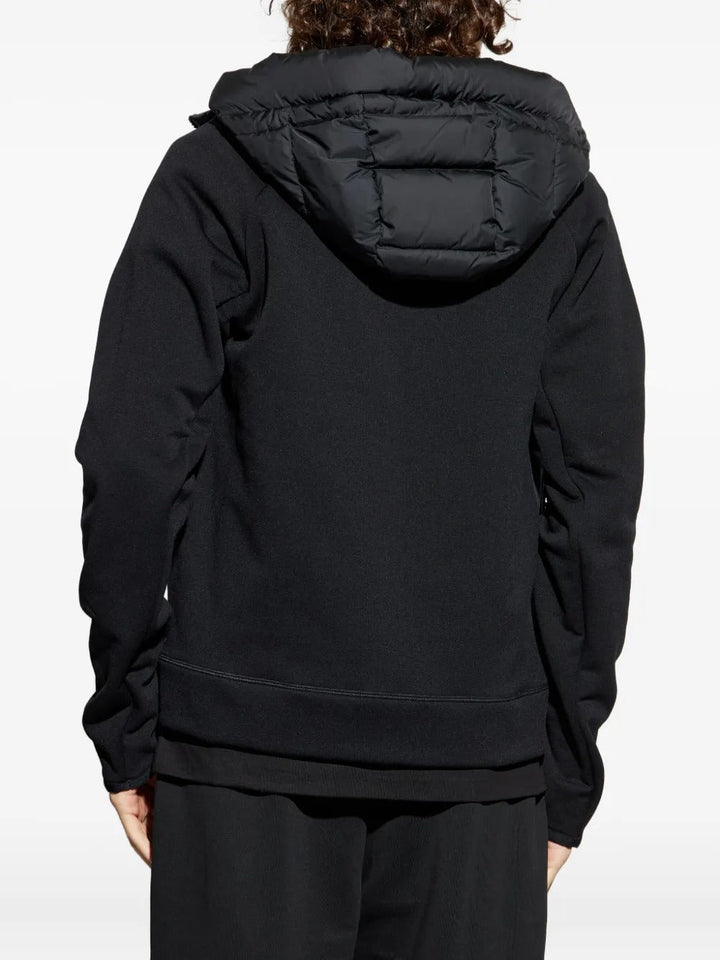 MONCLER GRENOBLE - Veste Zippée Matelassée à Empiècements Noir - Lothaire