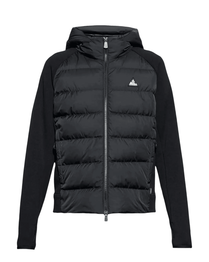 MONCLER GRENOBLE - Veste Zippée Matelassée à Empiècements Noir - Lothaire