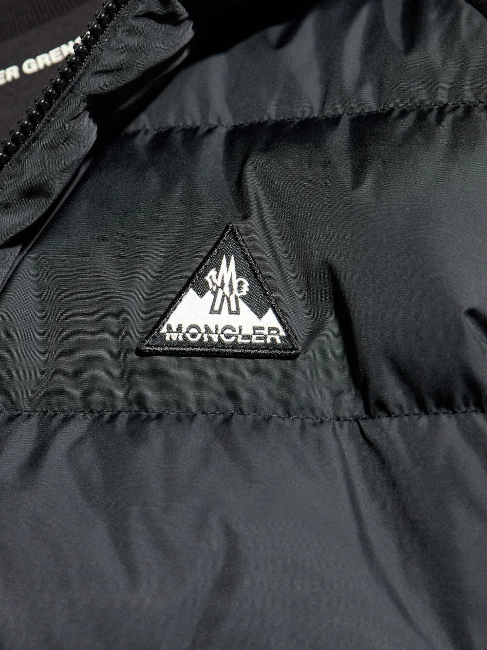 MONCLER GRENOBLE - Veste Zippée Matelassée à Empiècements Noir - Lothaire