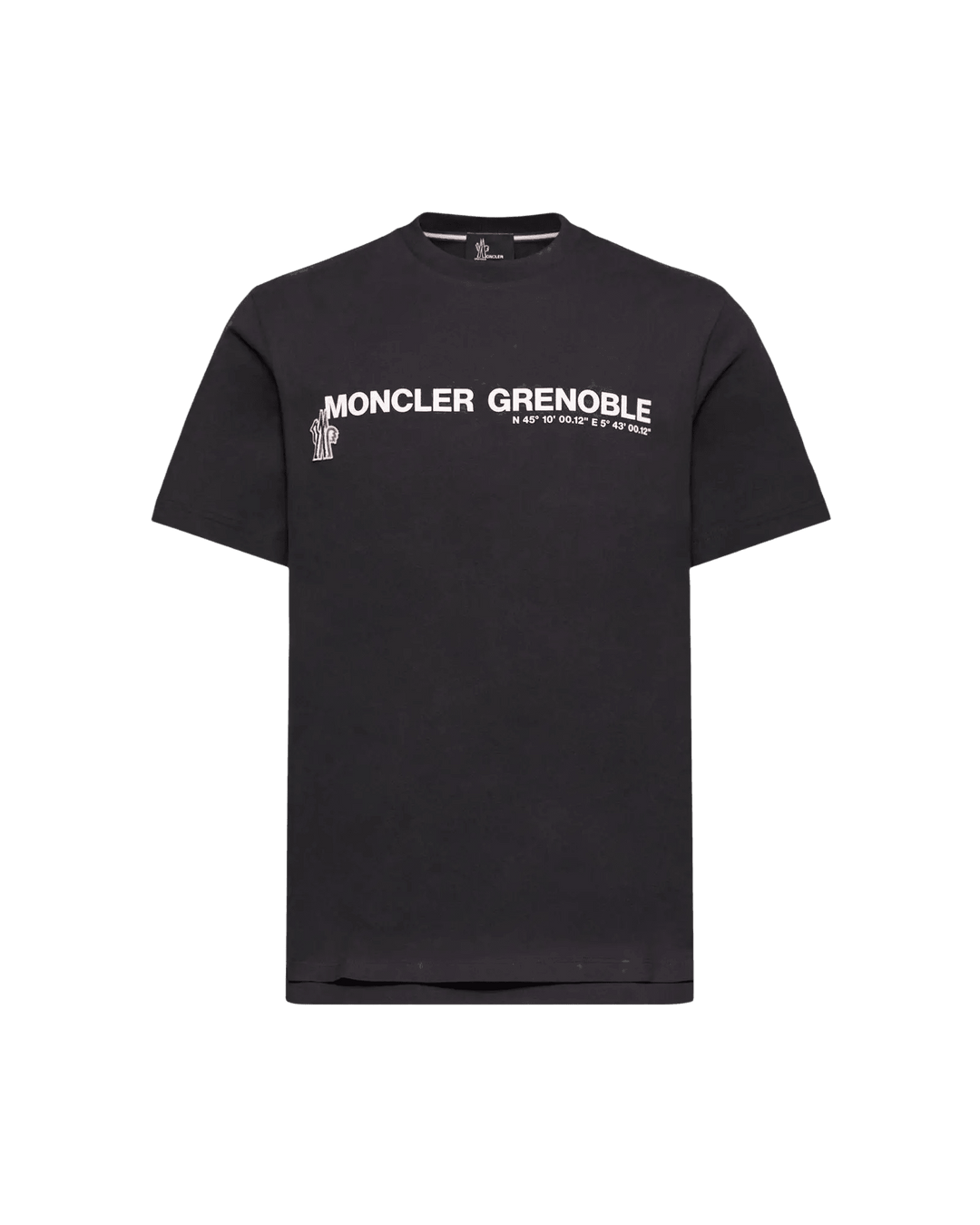 MONCLER - Logo Cotton Blend T-Shirt Noir - Lothaire