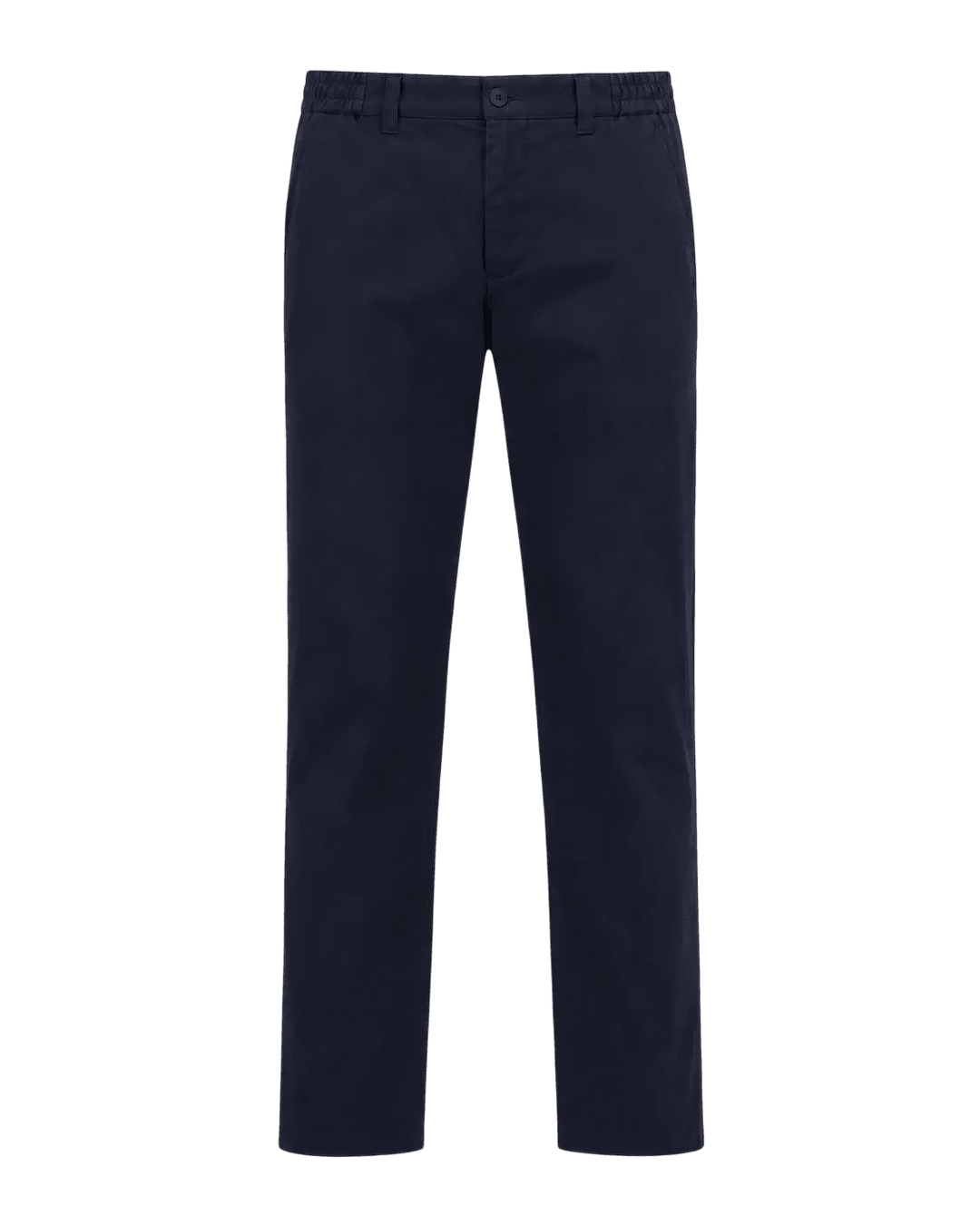 MONCLER - Pantalon ajusté en coton stretch Bleu marine - Lothaire