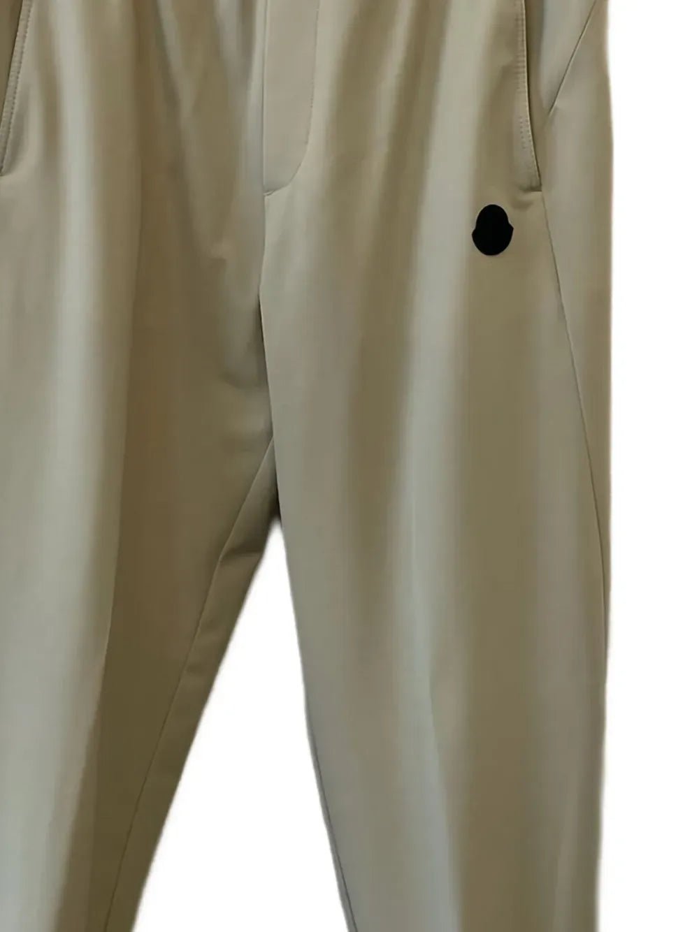 MONCLER - Pantalon de jogging à chevilles élastiquées beige - Lothaire