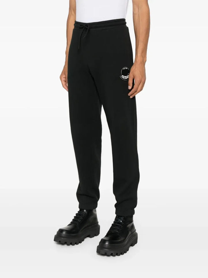 MONCLER - Pantalon de jogging à patch logo noir - Lothaire