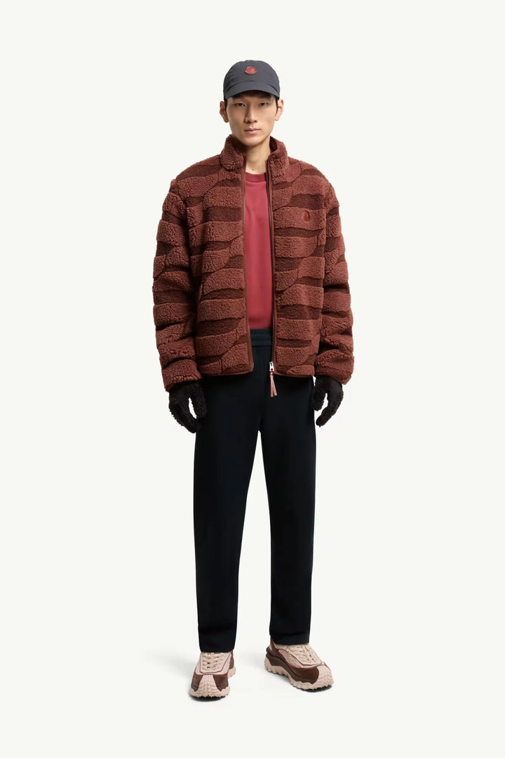 MONCLER - Pantalon de survêtement avec détails surpiqués Bleu - Lothaire