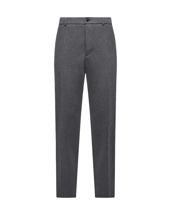 MONCLER - Pantalon en coton mélangé gris - Lothaire