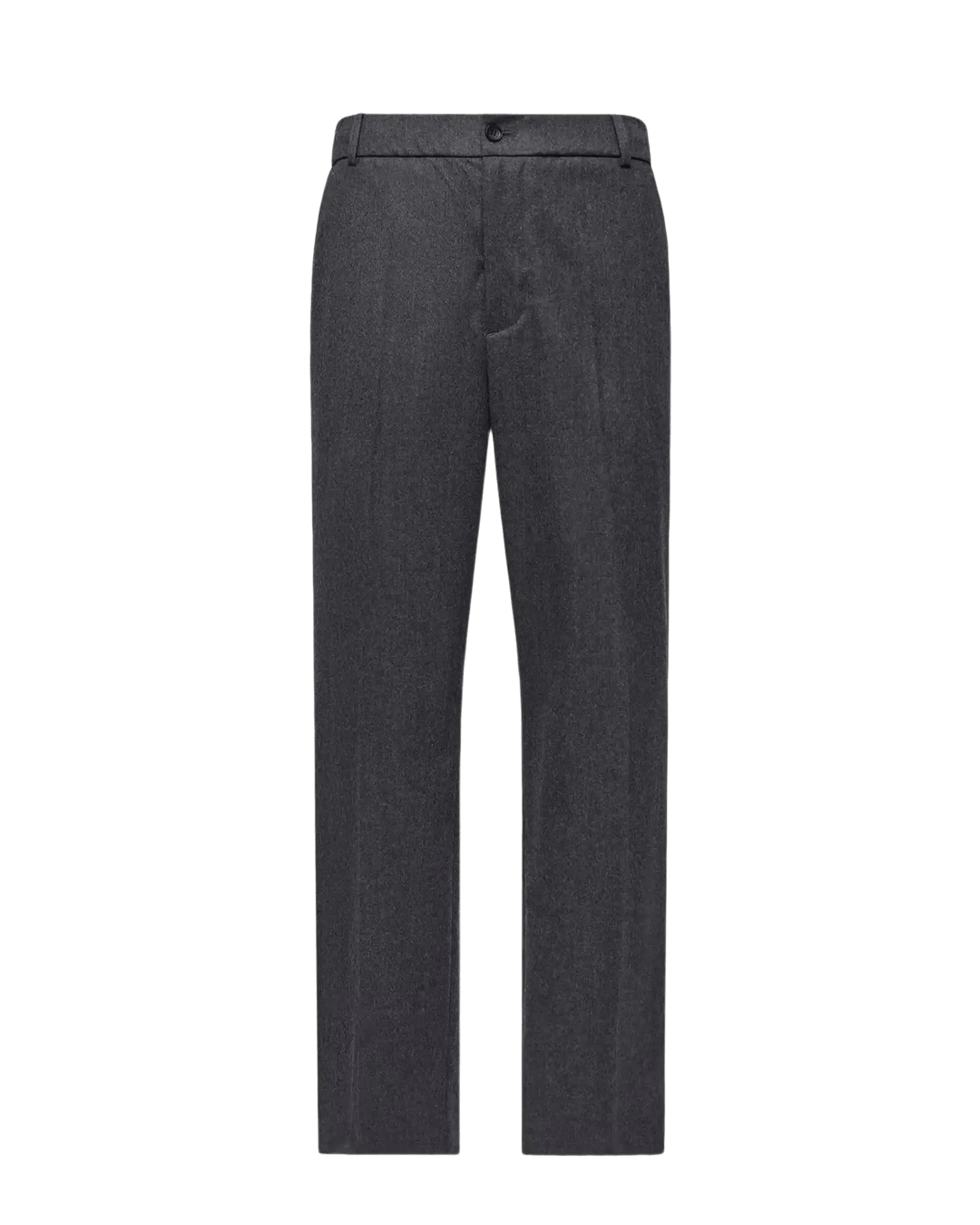 MONCLER - Pantalon en flanelle de laine gris - Lothaire