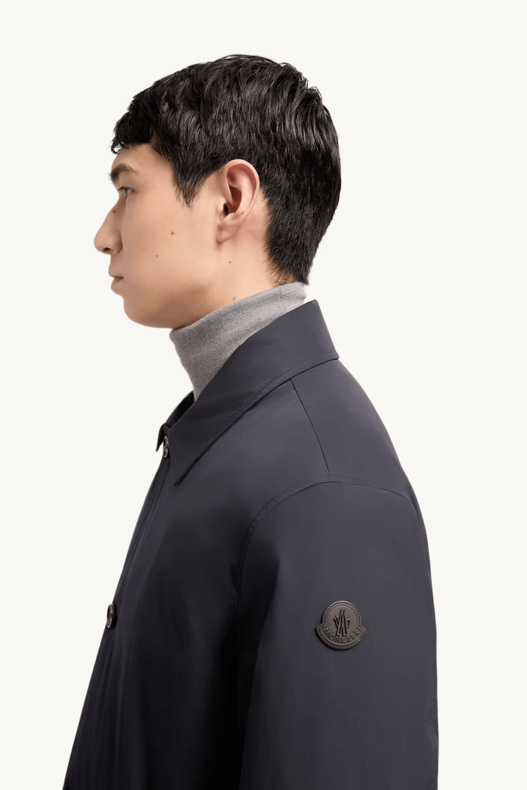 MONCLER - Parka matelassée à capuche Evrine Bleu marine - Lothaire