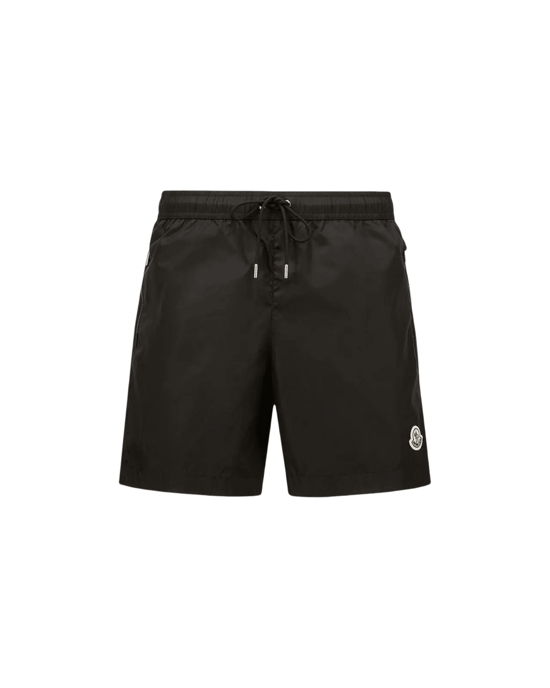 MONCLER - Short de Bain à Logo Noir - Lothaire
