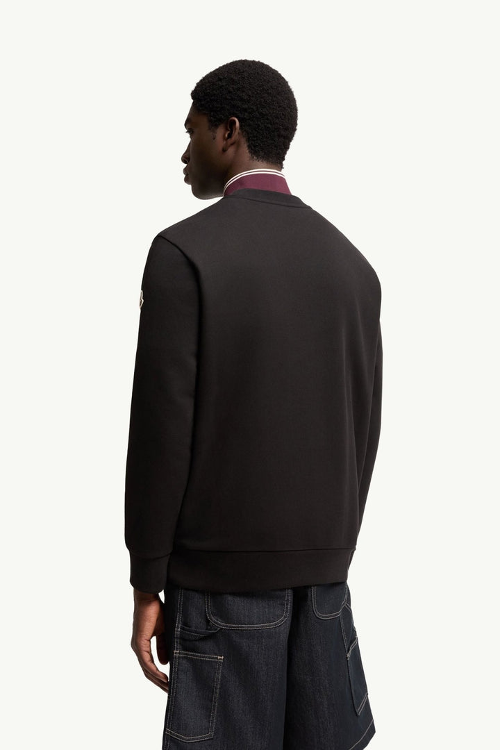 MONCLER – Sweat en coton avec logo Noir - Lothaire