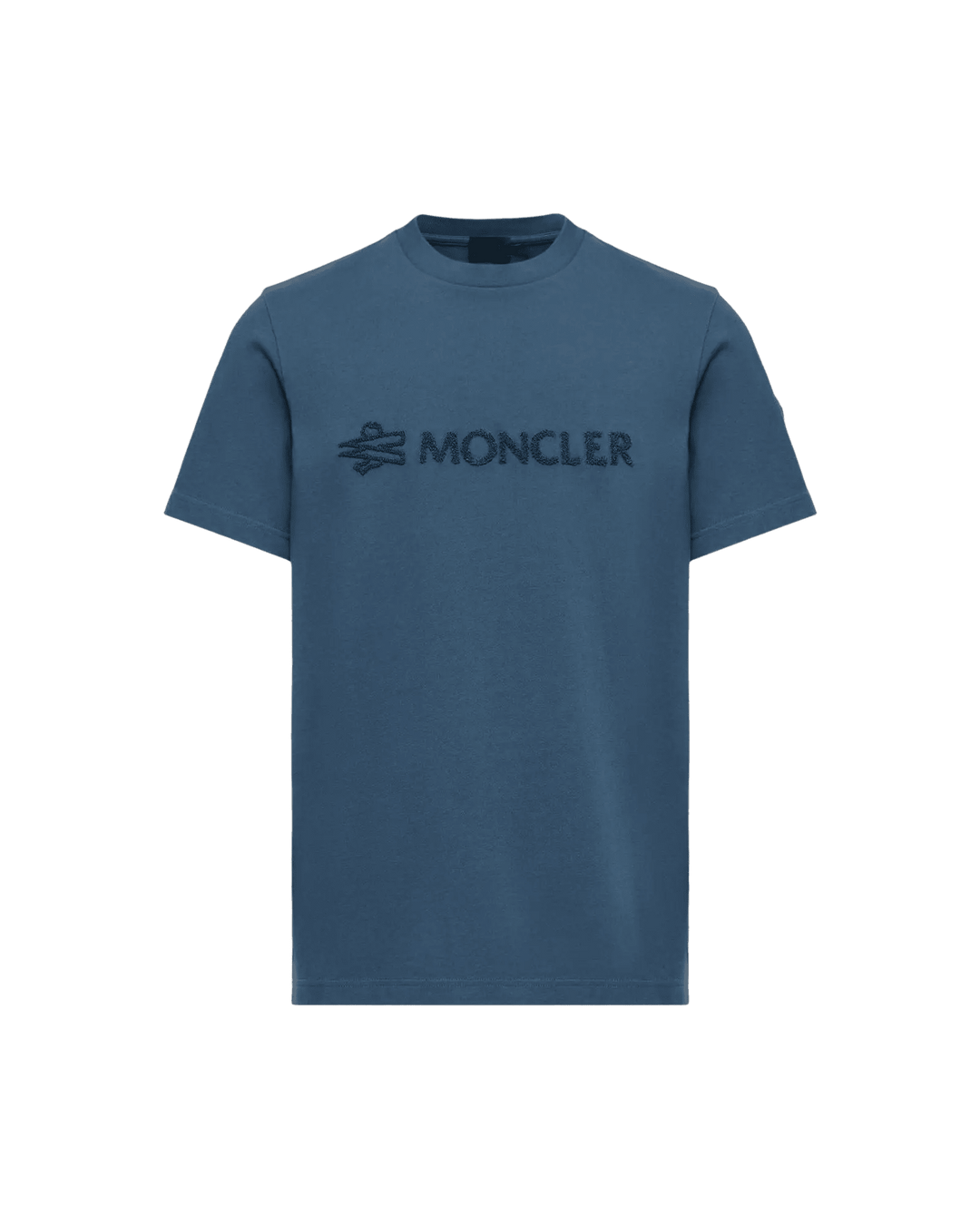 MONCLER – T-shirt en coton à logo Bleu encre - Lothaire
