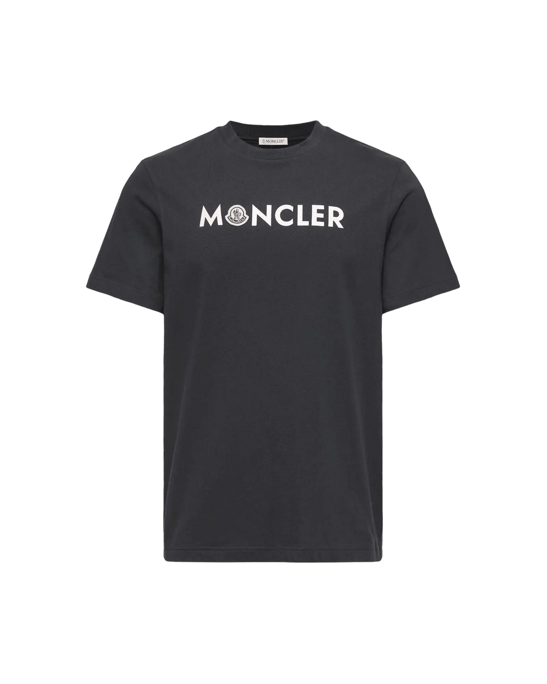 MONCLER – T-shirt en coton à logo Bleu marine - Lothaire